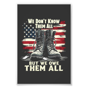 We Don't Know Them All But We Own Them all  Photo Print