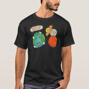 We Don't Talk About Pluto Space Graphic T-Shirt