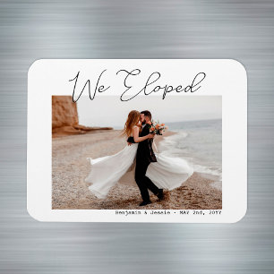 We Eloped Create Your Own Custom Photo Elopement Magnet
