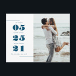 We Eloped | Post Card<br><div class="desc">This elopement announcement is an adorable way to tell the world your wedding date. You can customize this card to suit your needs.</div>