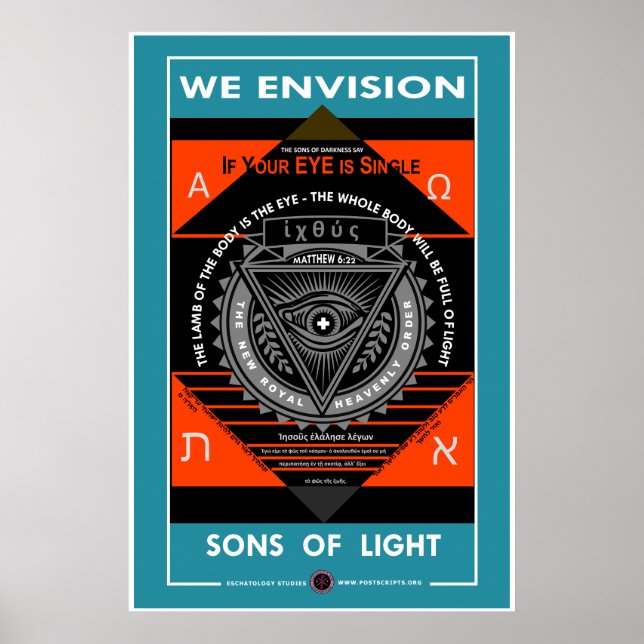 We Envision Poster (Front)