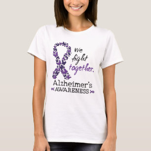 We fight together - Alzheimer awareness T-Shirt