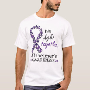 We fight together - Alzheimer awareness T-Shirt