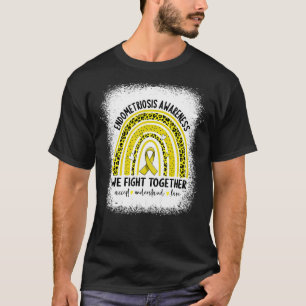 We Fight Together Endometriosis Awareness Yellow R T-Shirt