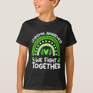 We Fight Together  Leukaemia Awareness   Leukaemia T-Shirt