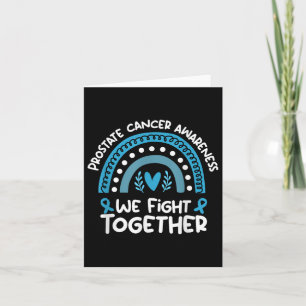 We Fight Together Prostate Cancer Awareness Prosta Card