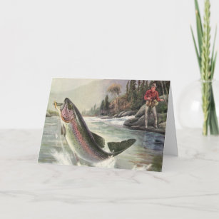Fly Fishing Christmas Cards: Personalized Season's Greetings in