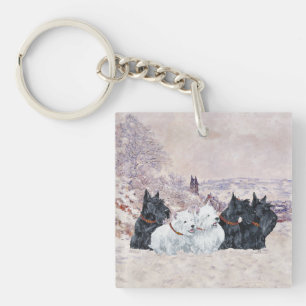 We Five Winter Keychain