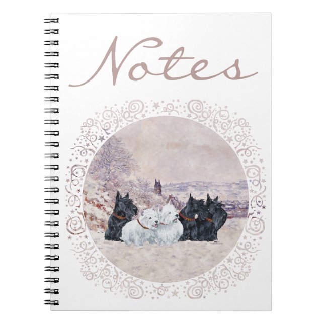 We Five Winter Notebook (Front)