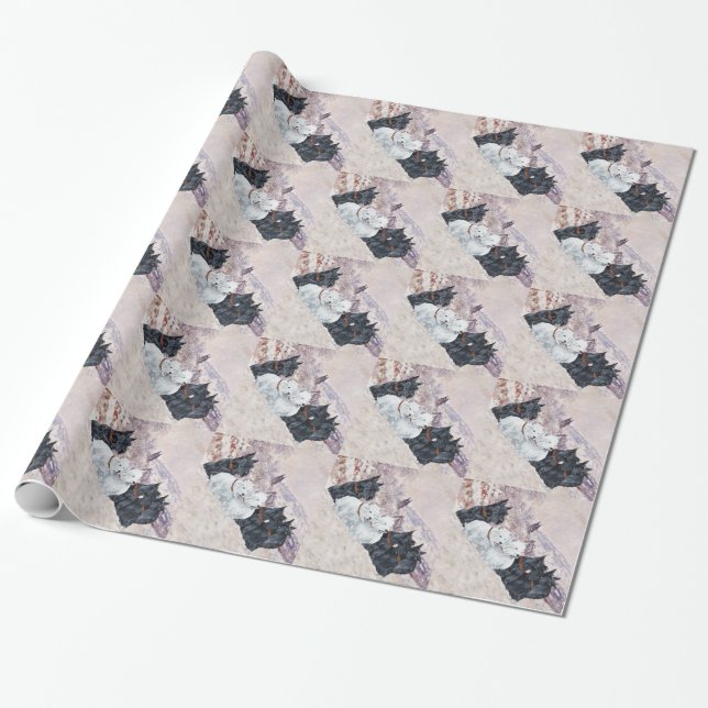 We Five Winter Wrapping Paper (Unrolled)