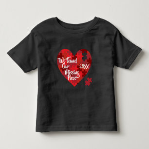 We Found Our Missing Piece - Puzzle Heart Toddler T-shirt