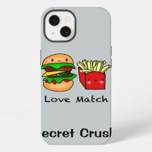 We go together like burger and fries personalized iPhone 13 case