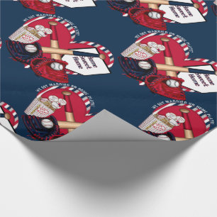 We got Married-Home Plate Wedding-Gift Wrap 01 Wrapping Paper