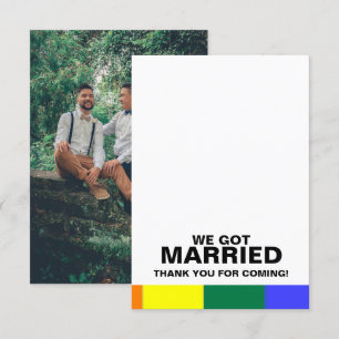 We Got Married Thank You For Coming