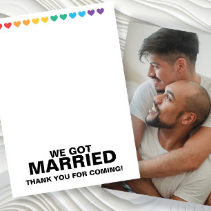 We Got Married Thank You For Coming