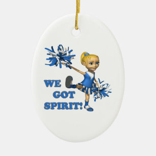We Got Spirit Ceramic Ornament