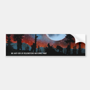 We had fun in Yellowstone ... Bumper Sticker