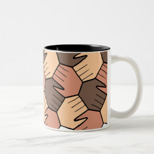 We Have a Dream. (no text) Two-Tone Coffee Mug
