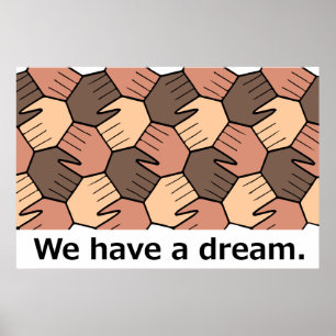 We Have a Dream. Poster