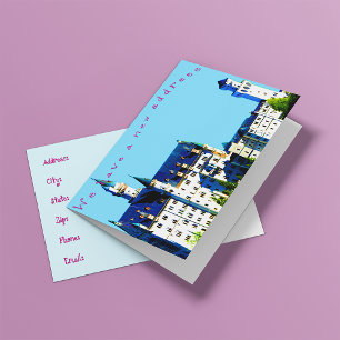 'We Have A New Address" Announcement Template