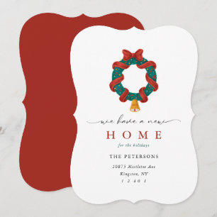 We Have a New Home for the Holiday Moving Announcement