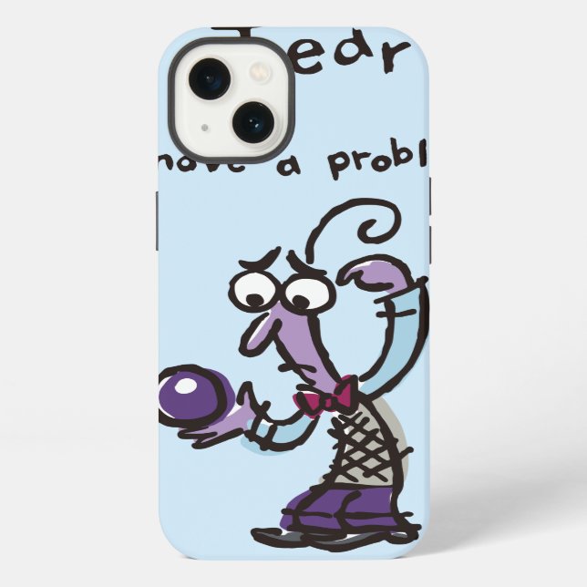 We Have a Problem iPhone Case (Back)
