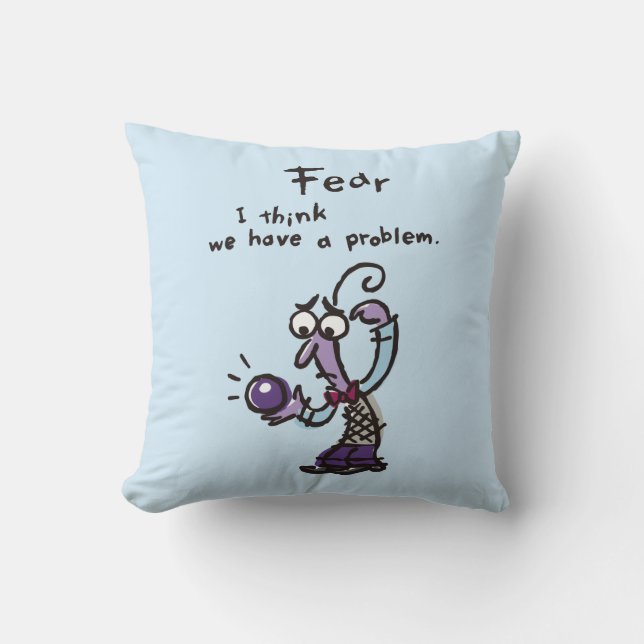 We Have a Problem Throw Pillow (Front)
