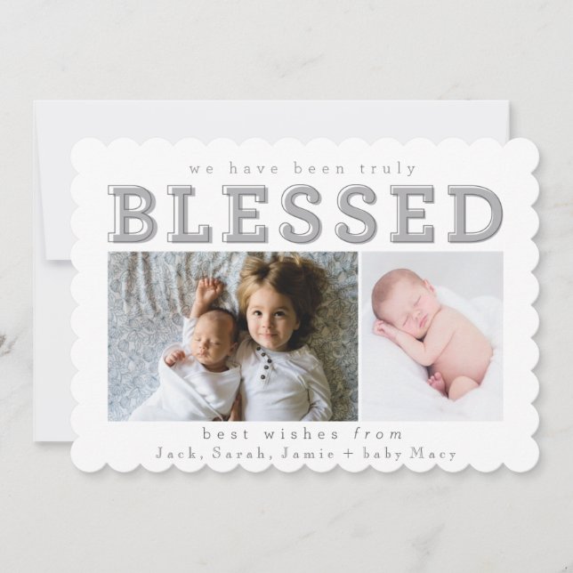 we have been truly blessed (Front)