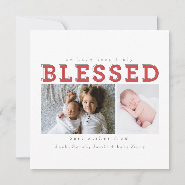 we have been truly blessed (Front)