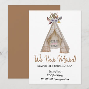 We Have Moved,Floral Tent Moving