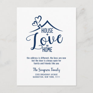 We have Moved Moving Announcement Postcard