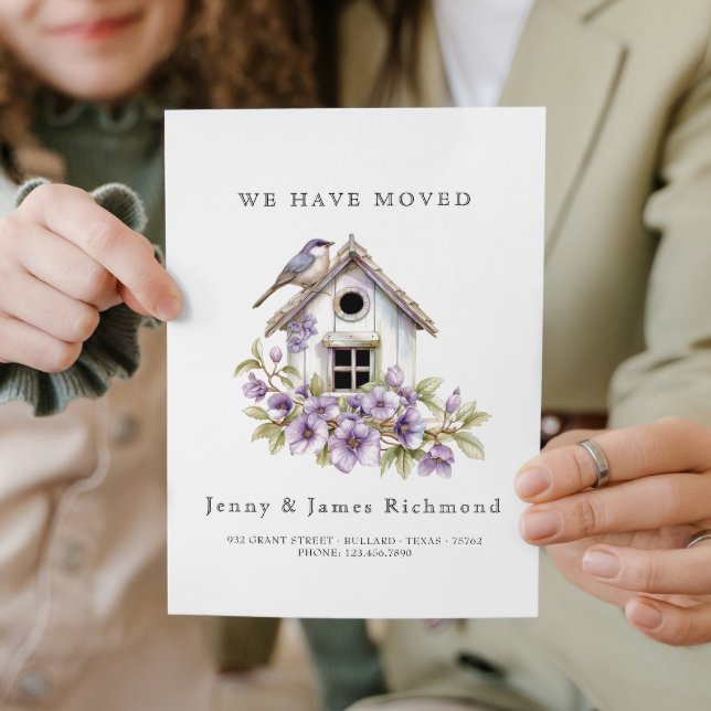 We have Moved - New Address I Bird house  Announcement (Creator Uploaded)