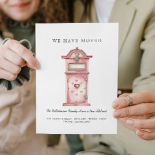 We have Moved - New Address I Heart Mail Box Announcement