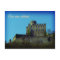 We have moved, New address, medieval castle card