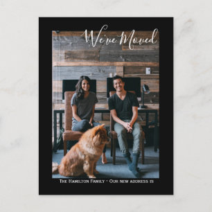 We Have Moved Photo Personalized Postcard