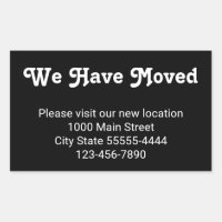We Have Moved Please Visit Our New Location