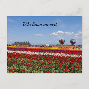 We Have Moved Postcard