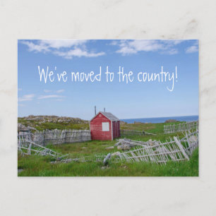 We have moved postcard - personalise