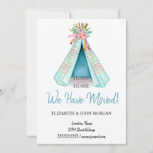 We Have Moved,Tribal Tent  Moving