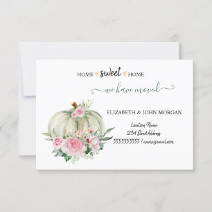 We Have Moved,Wood, Pumpkin,Roses