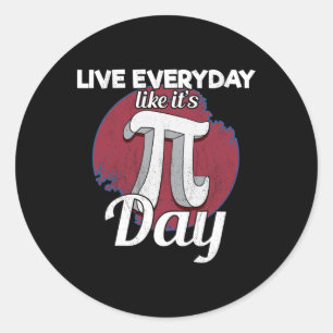 We Have Pi Funny 3.14 Pi Gifts For Math Lovers Mat Classic Round Sticker