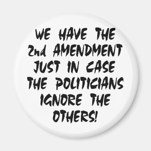We Have The 2nd Amendment Just In Case Magnet