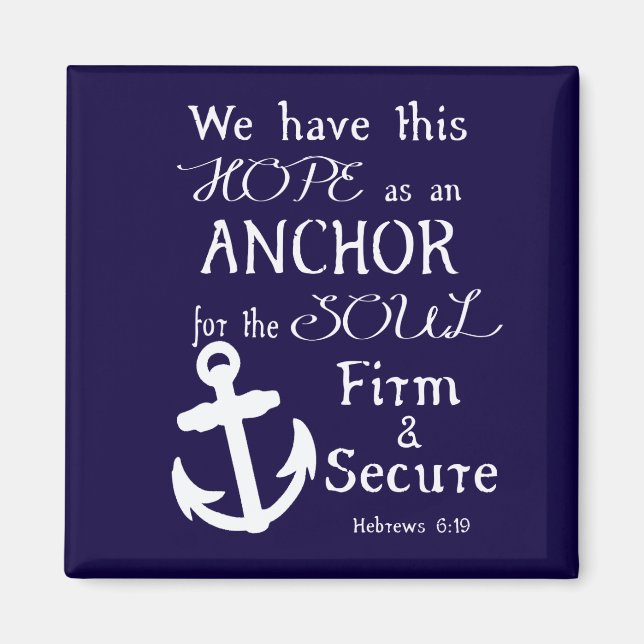 We Have This Hope Magnet (Front)