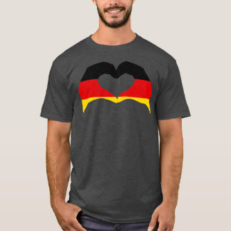 We Heart Germany Multinational Patriot Flag Series T-Shirt