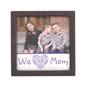 We Heart Mom Photo Gift Box