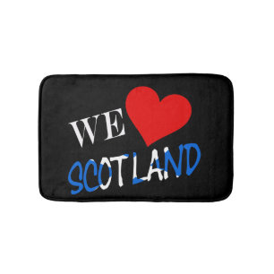 We Heart Scotland overlay bmt Bath Mat