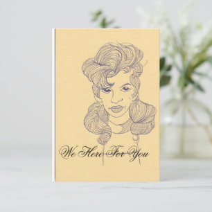 We Here For You-Law firm card