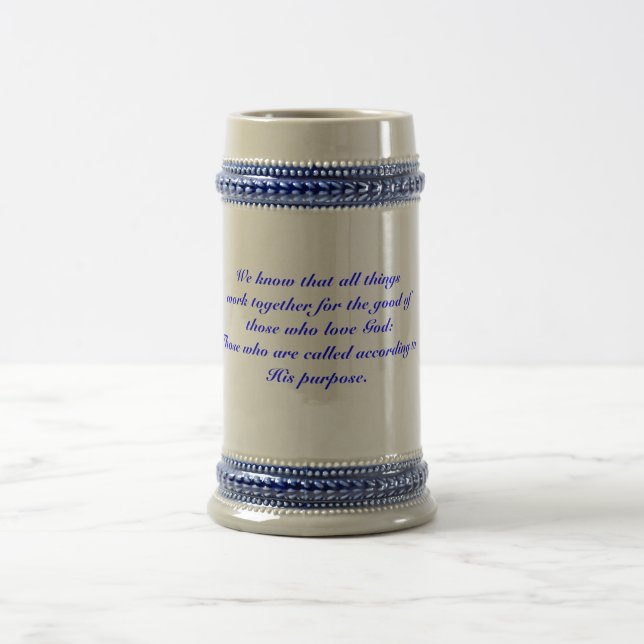 We know that all things work together cup (Center)
