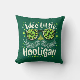 We Little Hooligan Throw Pillow