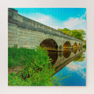 We Love 5 Arch Bridge Virginia Jigsaw Puzzle